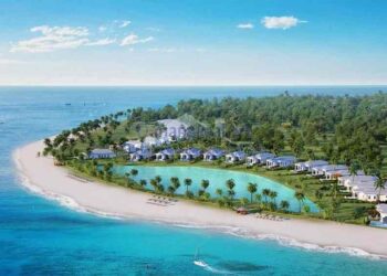 Đặc sắc với dáng vẻ tổng quát của bãi biển Làng Vân