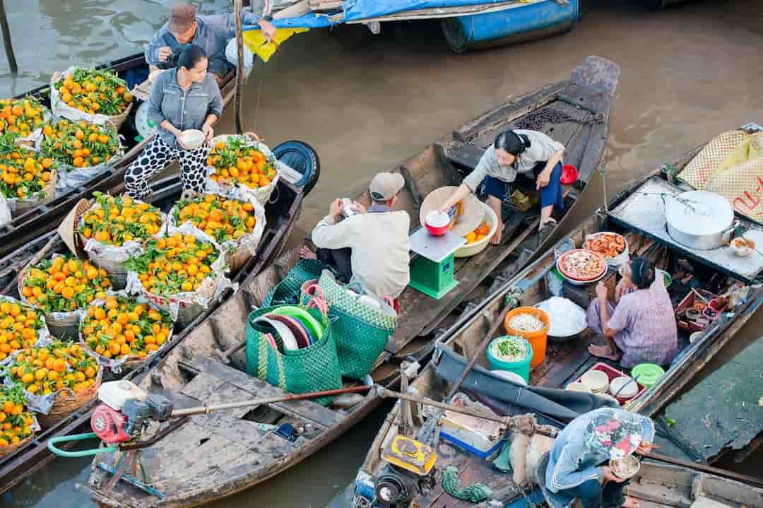 Phương tiện đi Chợ Nổi Cái Răng