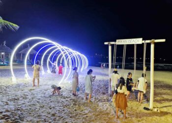 Các bãi tắm ở Bắc Mỹ An