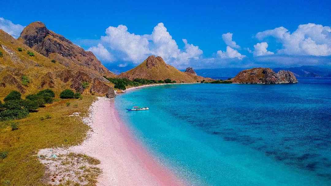 Pink Beach - địa danh thú vị tại Đảo Rồng Komodo